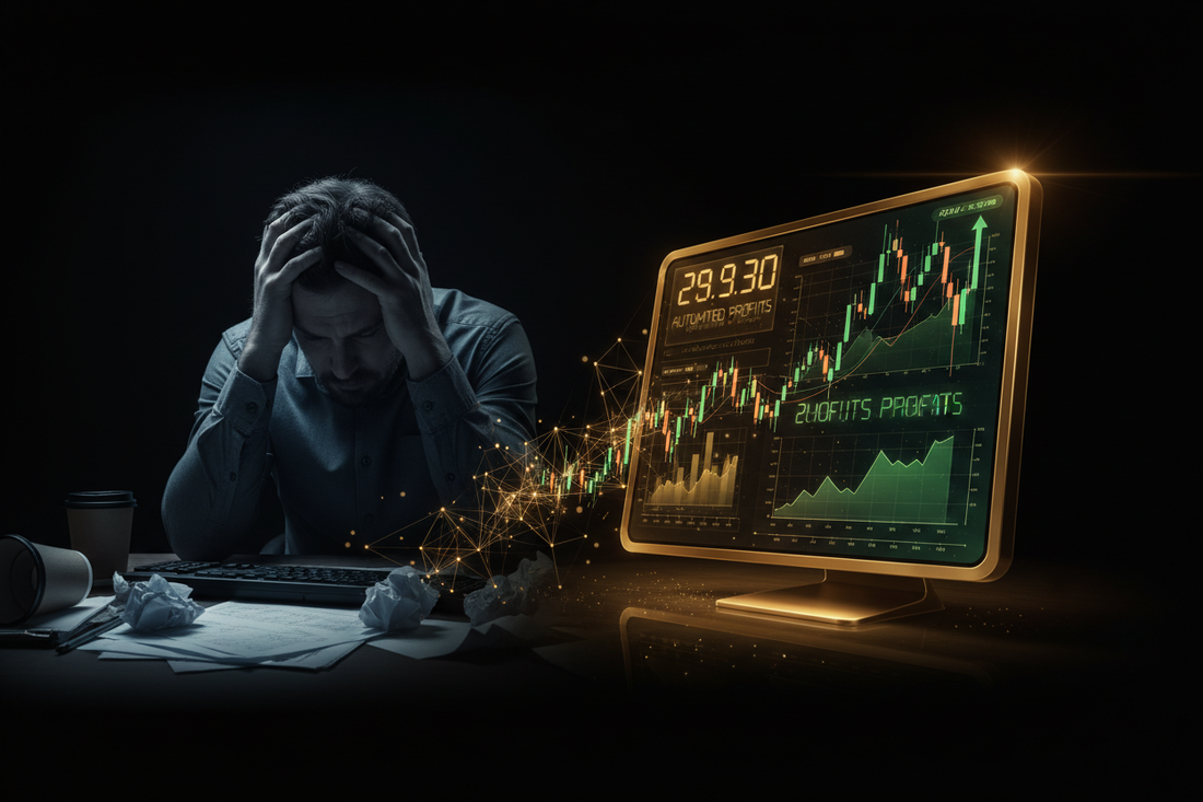 Stop Losing Money Trading Manually 2026 — What Winning Traders Do EA Automation Risk Management | PMotive