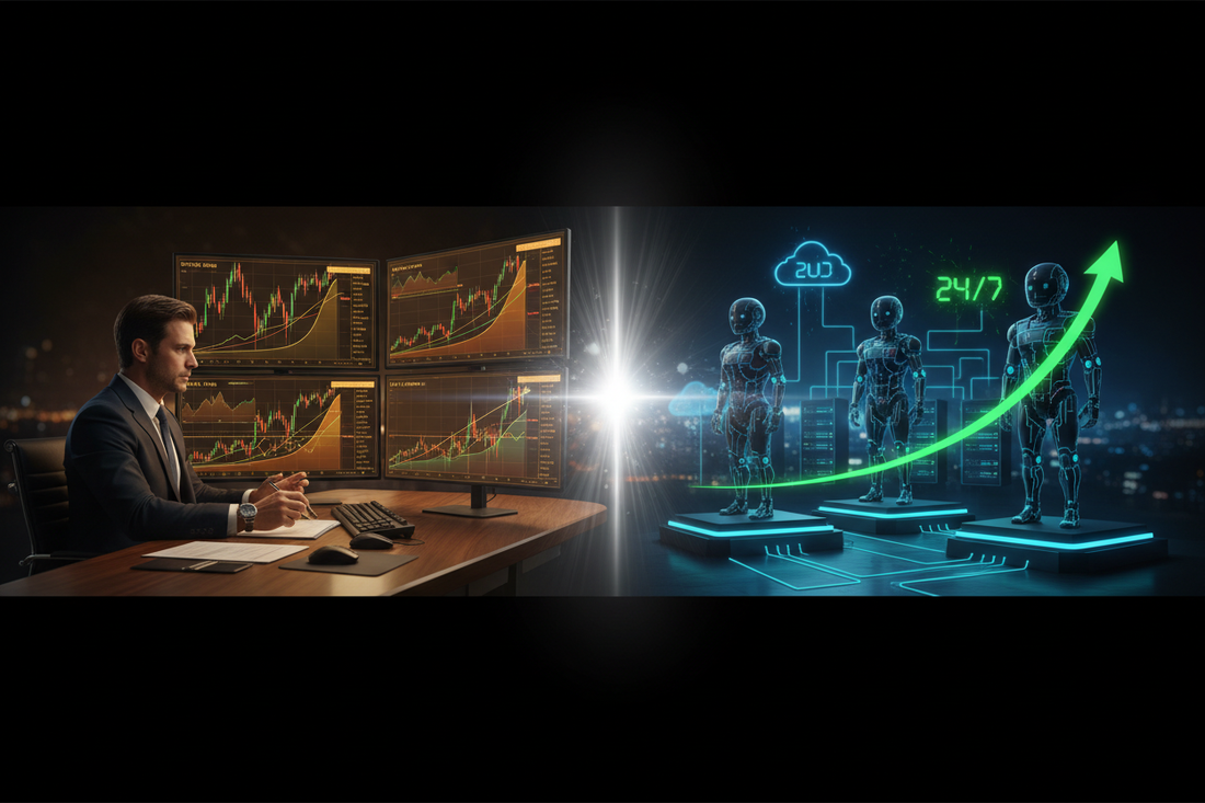 Swing Trading vs EA Trading 2026 — Which Makes More Money Honest Comparison for MT5 Traders | PMotive