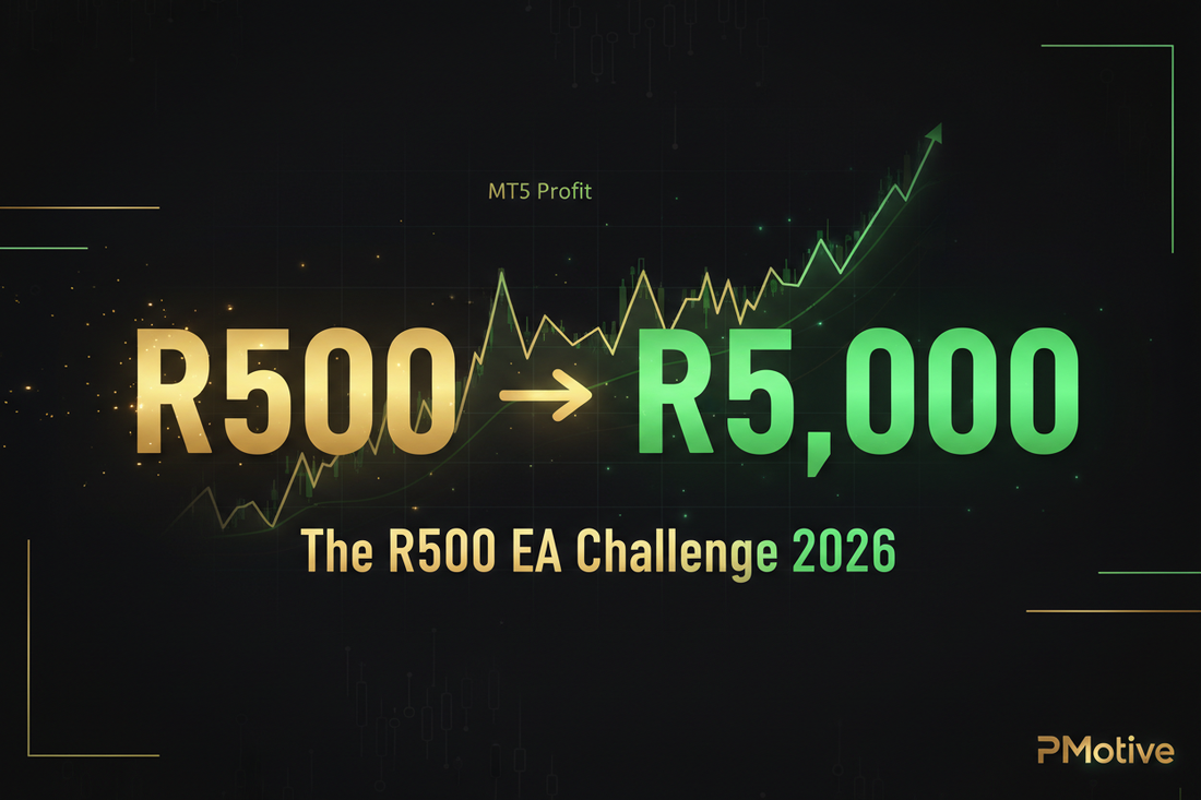 R500 Challenge Turn R500 Into R5000 With Forex EA 2026 — BullyMax Pro VigoRL Exness MT5 | PMotive