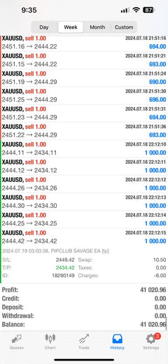 Pip Club EA V2 for MetaTrader 4 Forex automation product gallery image 12