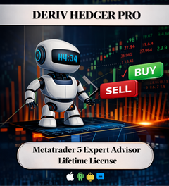 Deriv Hedger Pro HFT EA for MT5 synthetic indices trading