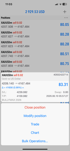BullyMax Pro Gold MT5 EA 2026 automated XAUUSD trading software product gallery image 3