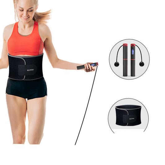 6th Generation Counting Skipping Rope with Multi-Use Fitness Sets PMotive
