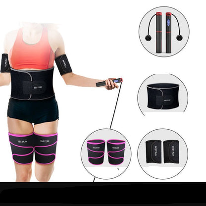 6th Generation Counting Skipping Rope with Multi - Use Fitness Sets - PMotive
