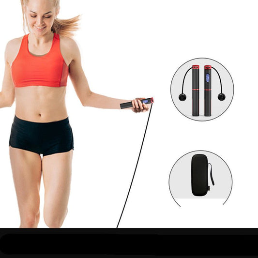 6th Generation Counting Skipping Rope with Multi - Use Fitness Sets - PMotive