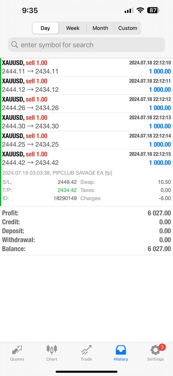 Pip Club EA V2 for MetaTrader 4 Forex automation product gallery image 11