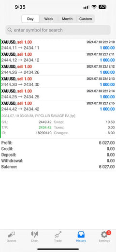 Pip Club EA V2 for MetaTrader 4 Forex automation product gallery image 11