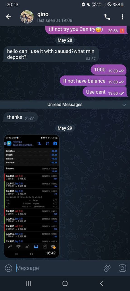 Gorilla EA V5 - Metatrader 4