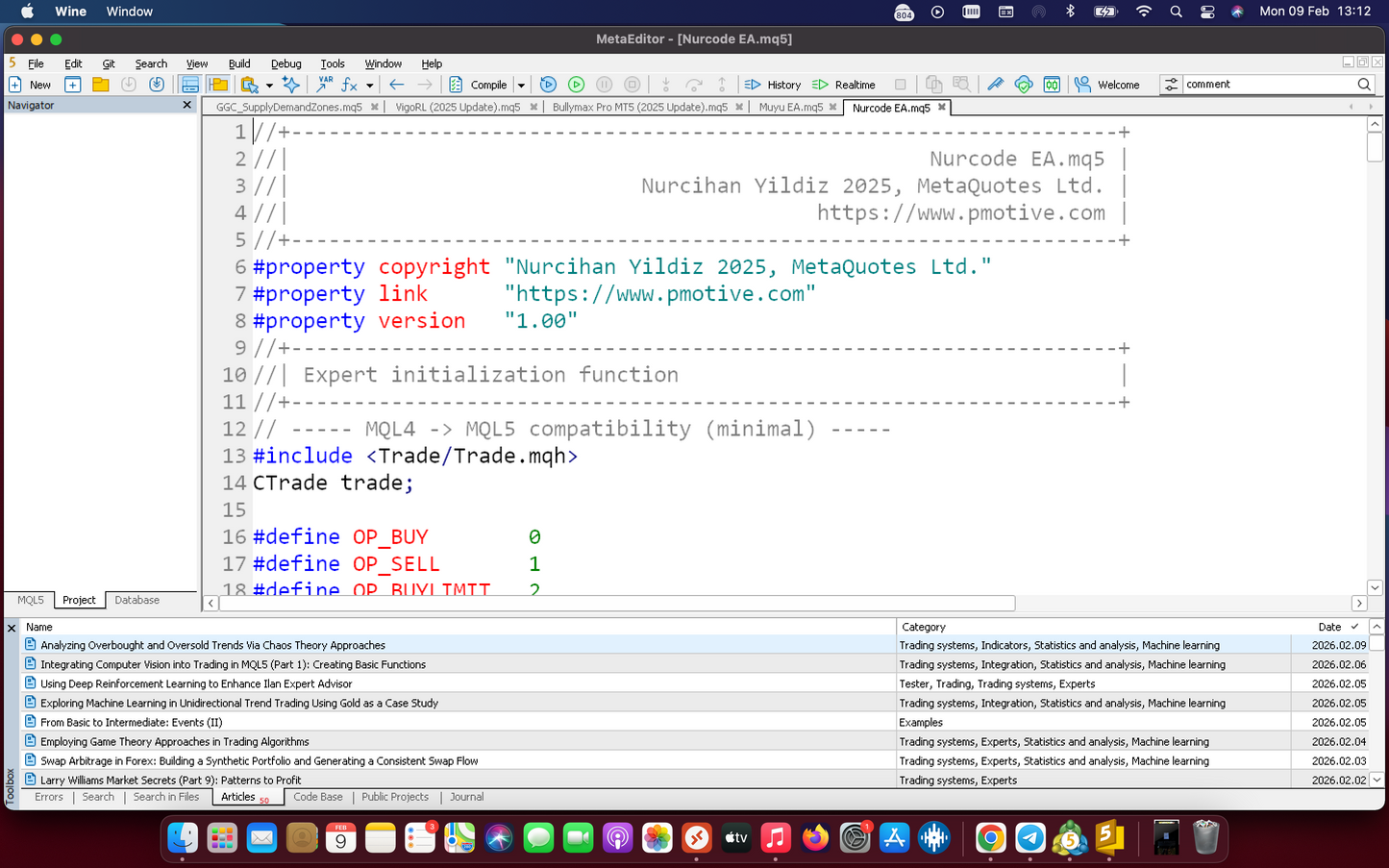 Einstiegs-EA-Entwicklung – Einfacher MT4/MT5 Handelsroboter