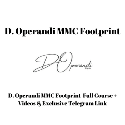 D. Operandi MMC Footprint Full Course - PMotive