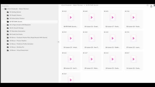 eCom Cheatcode by Adrian Morrison - Full Course - PMotive
