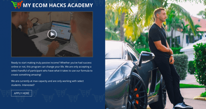 Ecom Hacks Academy by Jared Goetz Full Course - PMotive