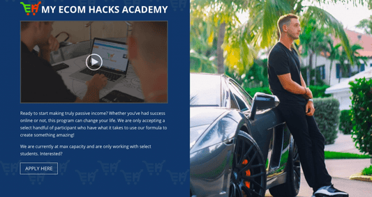 Ecom Hacks Academy by Jared Goetz Full Course - PMotive