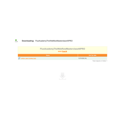 Flux Academy - The Webflow Masterclass 4.0 PRO Full Course - PMotive