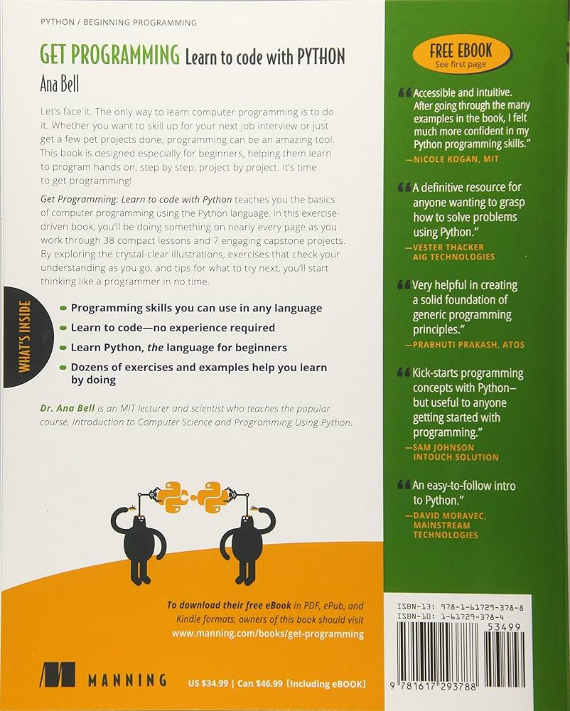Bell Python Code 编程入门:Ana Bell的Python编程学习 – PMotive