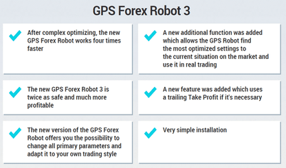 GPS Forex Robot V3 EA - Metatrader 4 - PMotive