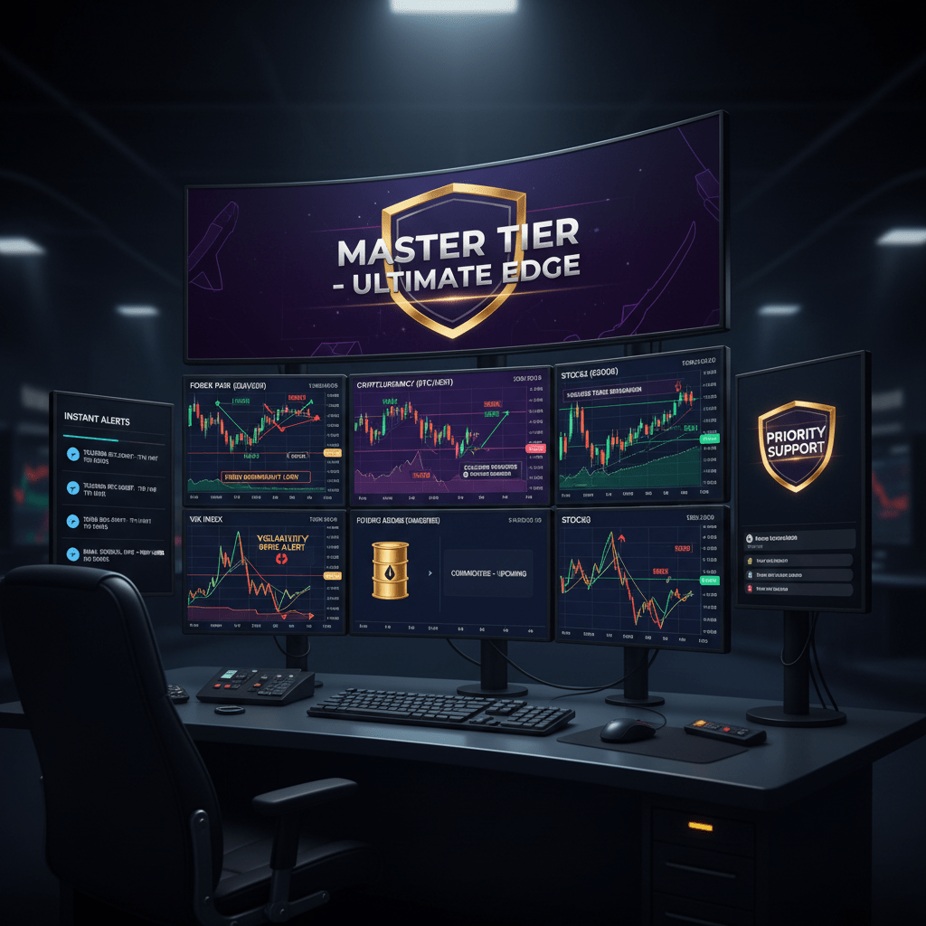 Master Forex Gold and Index Signals lifetime access