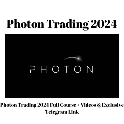 Photon Trading 2024 Full Course - PMotive