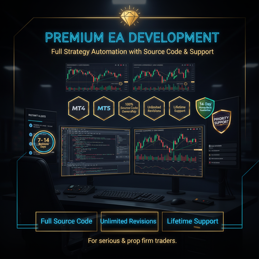 Premium EA Development – Full Strategy Automation with Source Code & Support product guide on PMotive