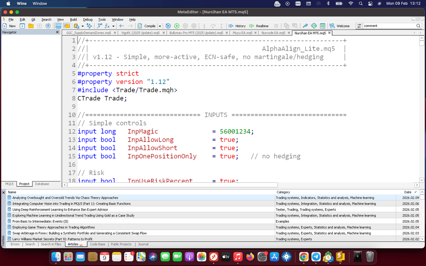 Premium EA Development – Full Strategy Automation with Source Code & Support - PMotive