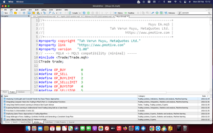Premium EA Development – Full Strategy Automation with Source Code & Support - PMotive