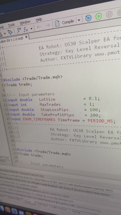 US30 Scalper EA MT5 - PMotive
