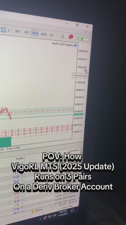 VigoRL V75 EA - Metatrader 5 (2025 Update)