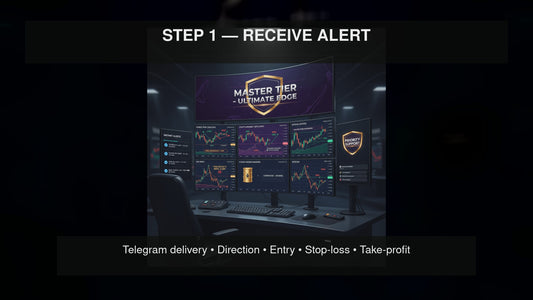 Master Forex Gold and Index Signals lifetime access delivery and MT5 monitoring demo