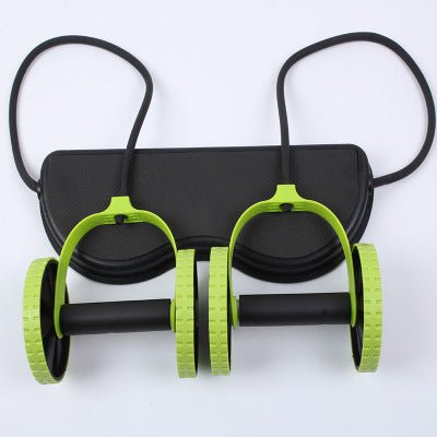 Tension Foldable Revoflex Xtreme Rally: Pull Rope Wheeled Abdominal Muscle Trainer - PMotive